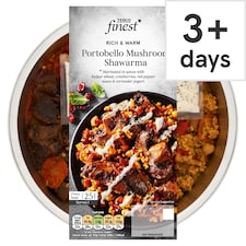 Tesco Finest Portobello Mushroom Shawarma 380G