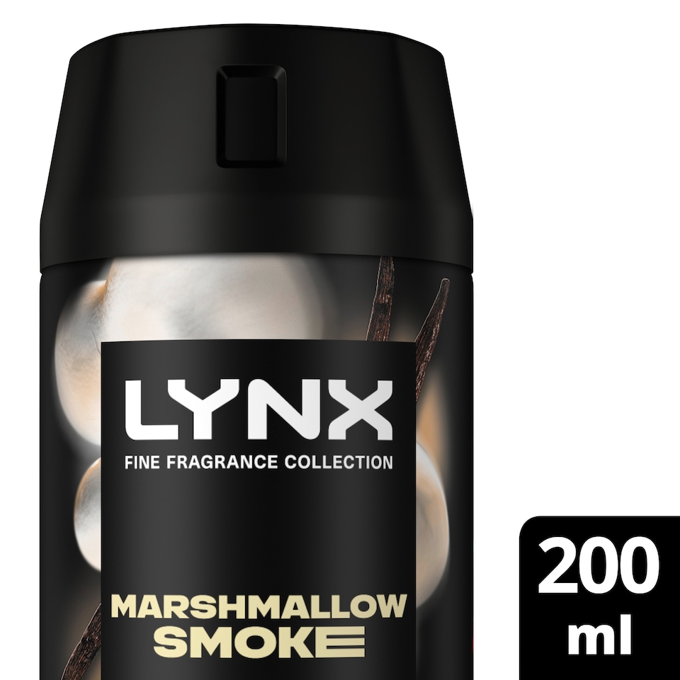 image 1 of Lynx Marshmallow Smoke 72h Fine Fragrance Premium Deodorant for Men 200ml