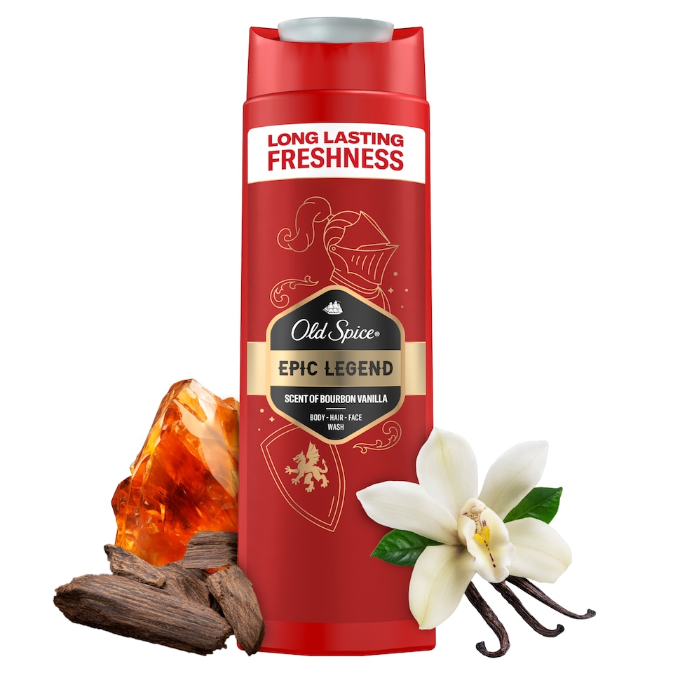 Old Spice Epic Férfi 3 az 1-ben Sampon és Tusfürdő, 400 ml 1. kép