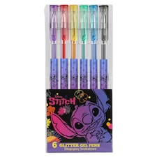 Disney Stitch gelová pera 6 ks