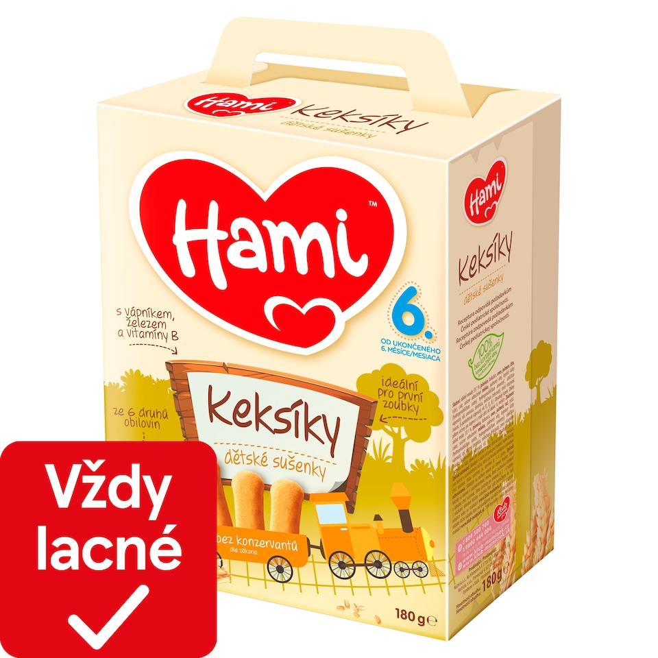 Hami Keksíky detské sušienky 180 g