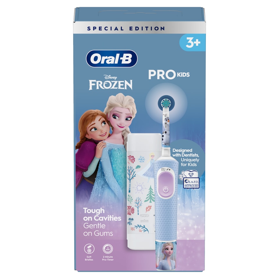 obrázok 1 z Oral-B Pro Kids Ľadové kráľovstvo Elektrická Zubná Kefka