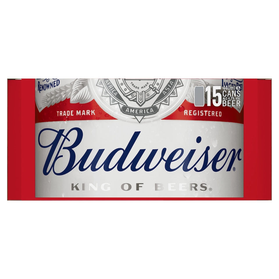 Budweiser 15 x 440ml