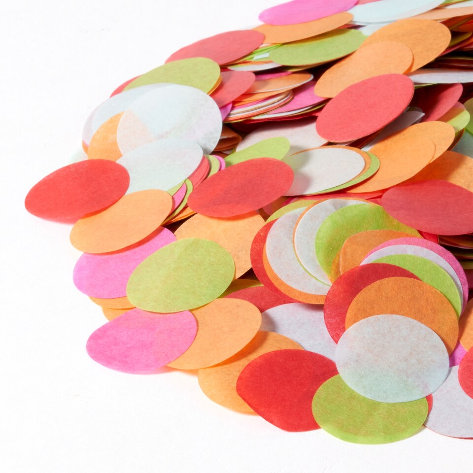 image 1 of Paperchase Rainbow Tissue Paper Confetti