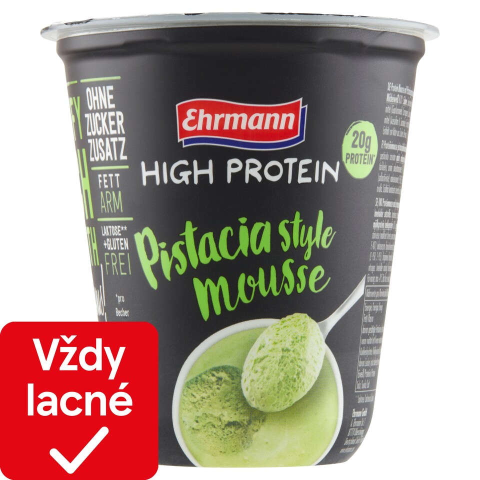 obrázok 1 z Ehrmann High Protein Pistacia Style Mousse 200 g
