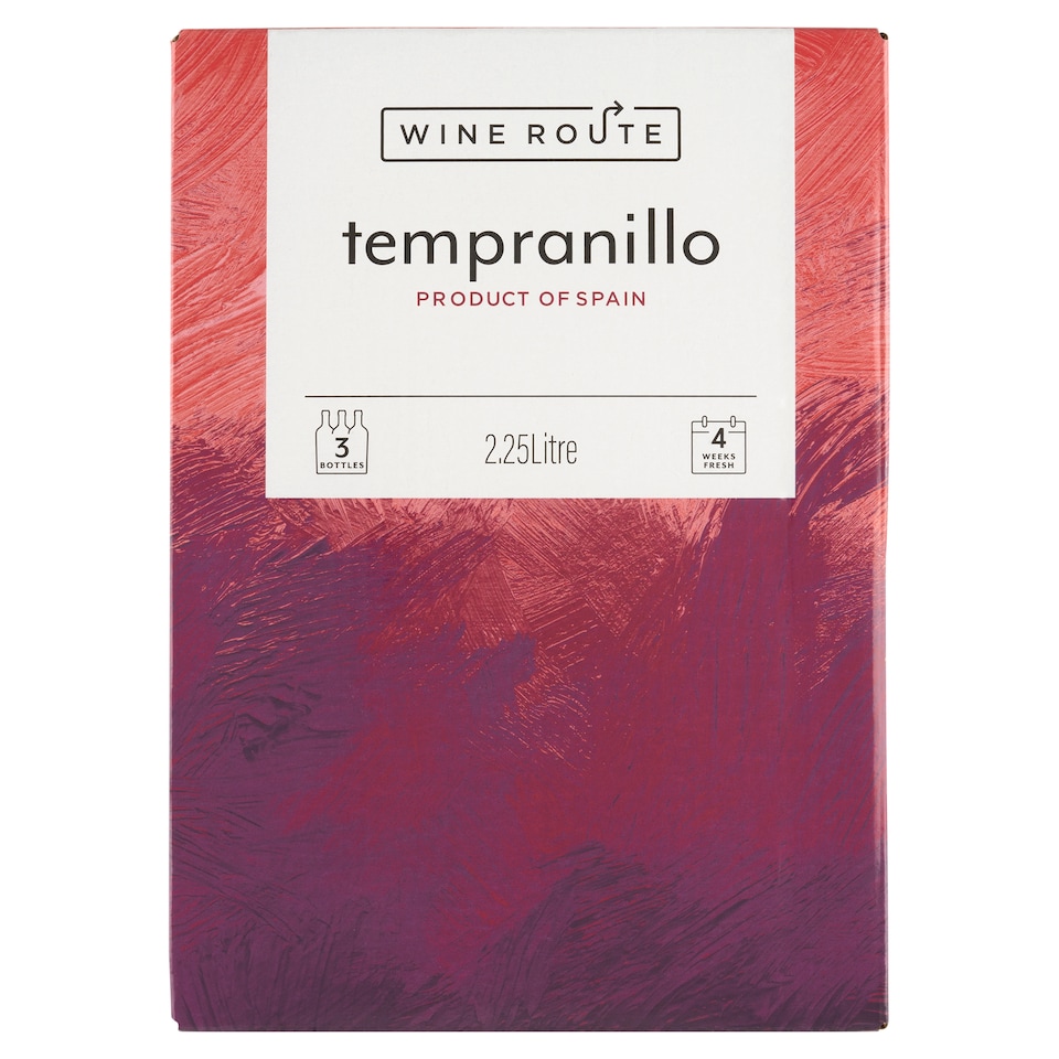 Wine Route Tempranillo száraz vörösbor 12,5% 2,25 l