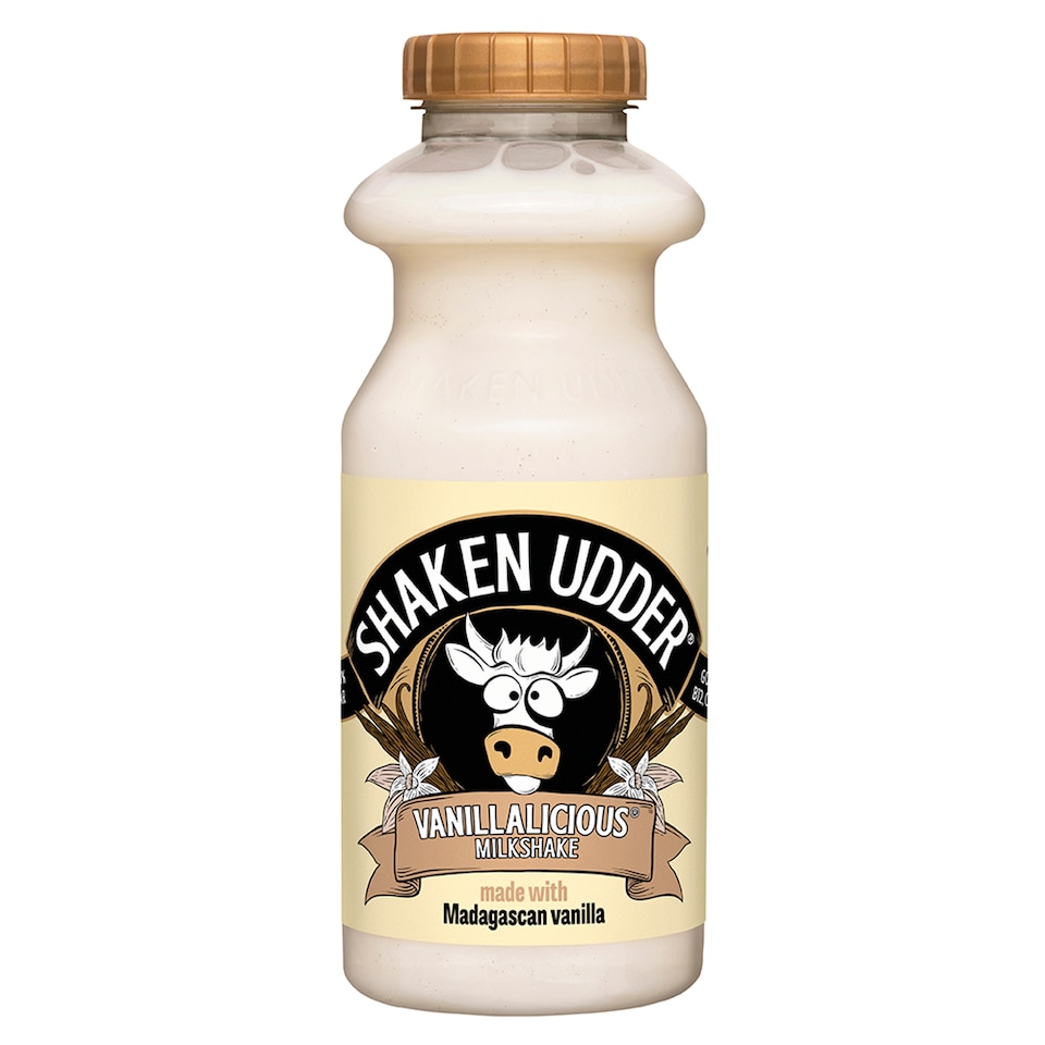 image 1 of Shaken Udder Vanilla-Licious Milkshake 330Ml