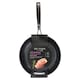 image 1 of Go Cook Black Oven Safe Frypan 24cm