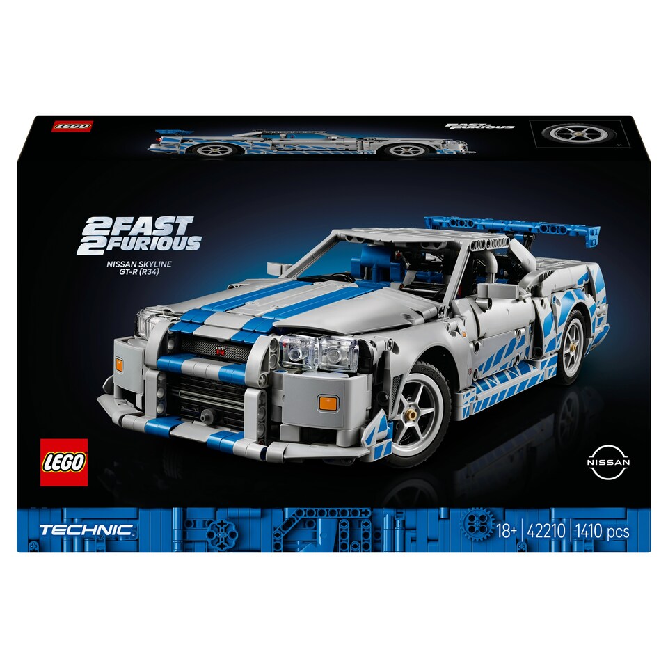 image 1 of LEGO Technic 42210 2 Fast 2 Furious Nissan Skyline Gt-R (R3)