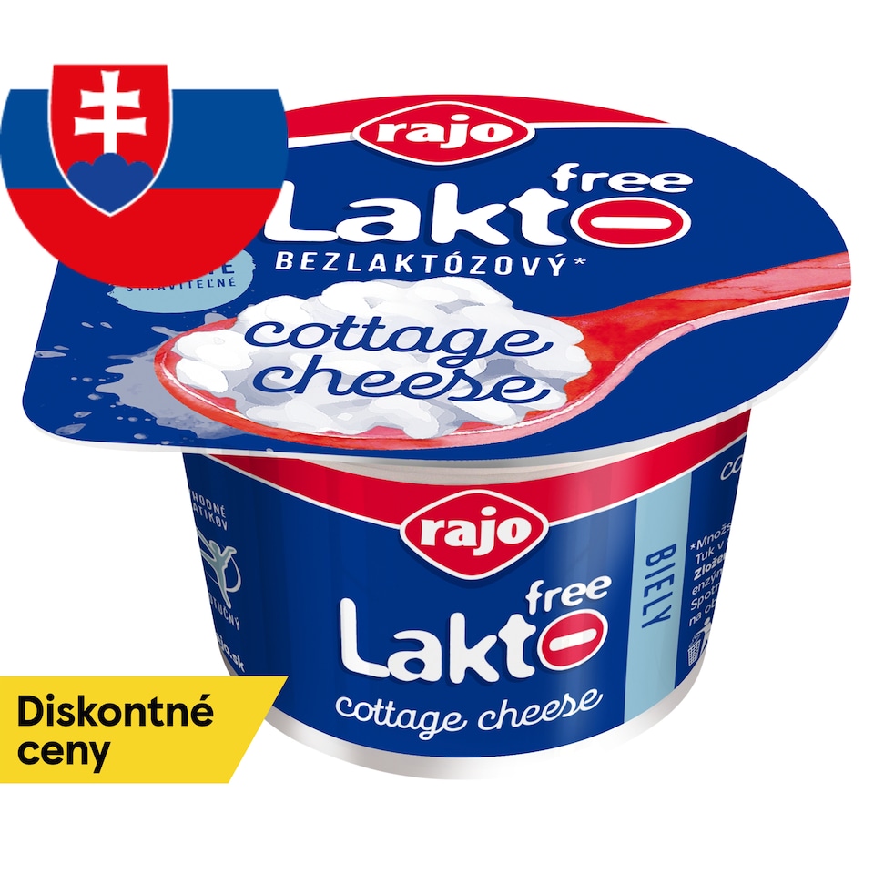 Rajo Lakto Free Cottage Cheese White 180 g