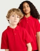 image 2 of F&F School Boys 3-Pack Pure Cotton Regular Fit Polo Shirts in Red
