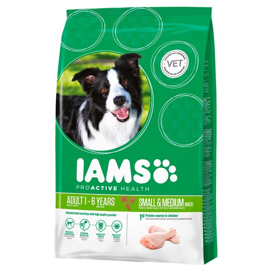 Iams Dog Food Adult Small Medium Tesco Groceries