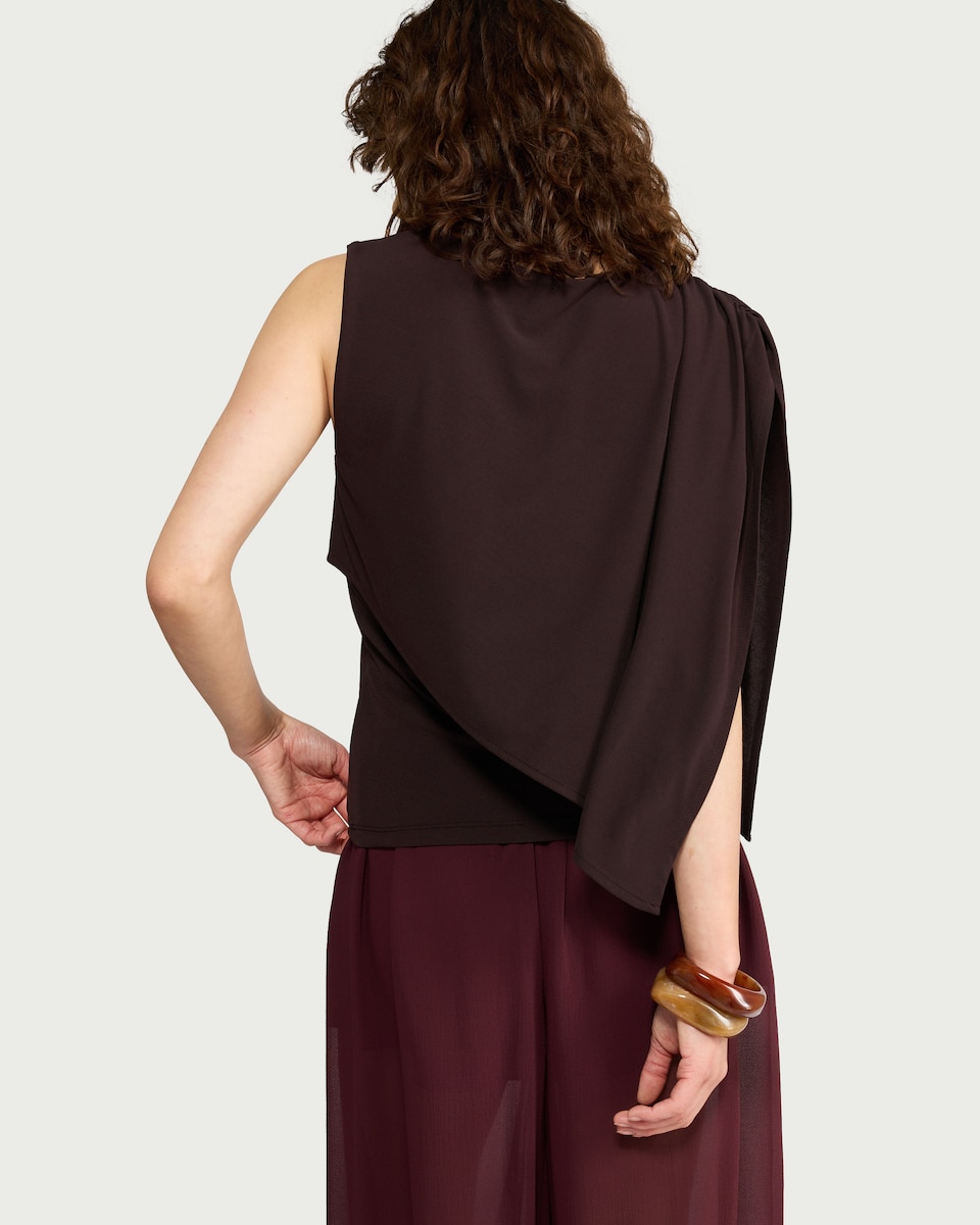 image 1 of F&F Cape Top in Black