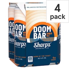 Sharp's Doom Bar Amber Ale Beer 4 x 500ml