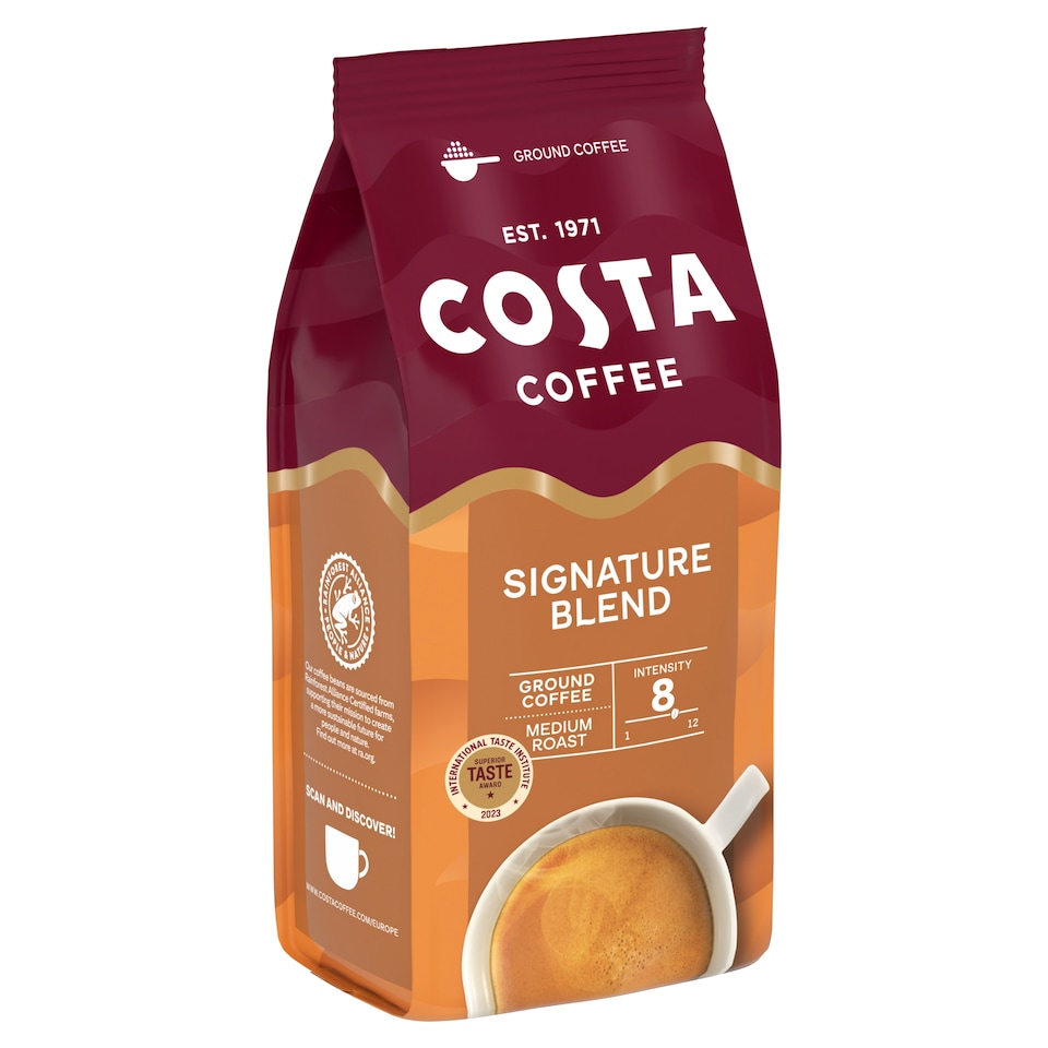 Costa Coffee Ground Signature Blend Medium Roast 200G