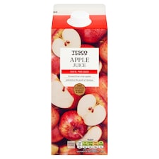 Tesco Apple Juice Not From Concentrate 1.75L