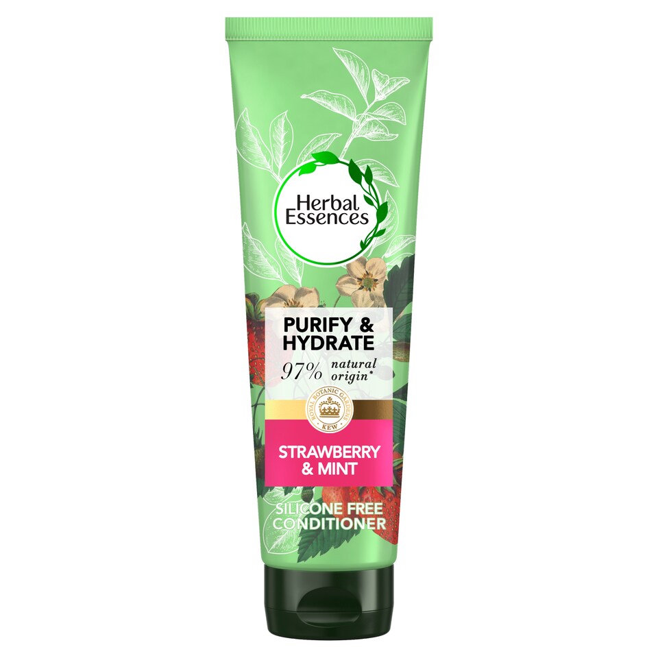 image 1 of Herbal Essences Strawberry & Mint Repair Hair Conditioner 275ml