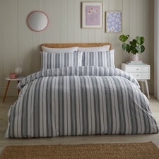 Silentnight Refresh Stripe Duvet Set King