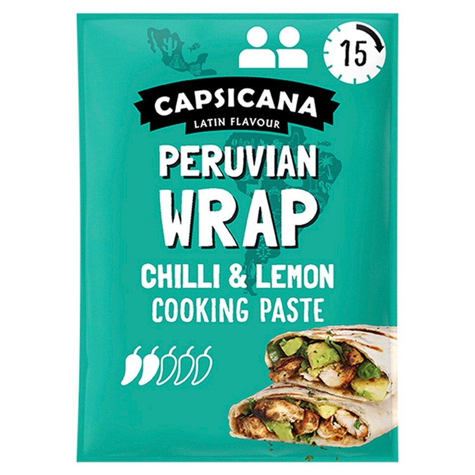 Capsicana Chilli & Lemon Peruvian Wrap Paste 60G