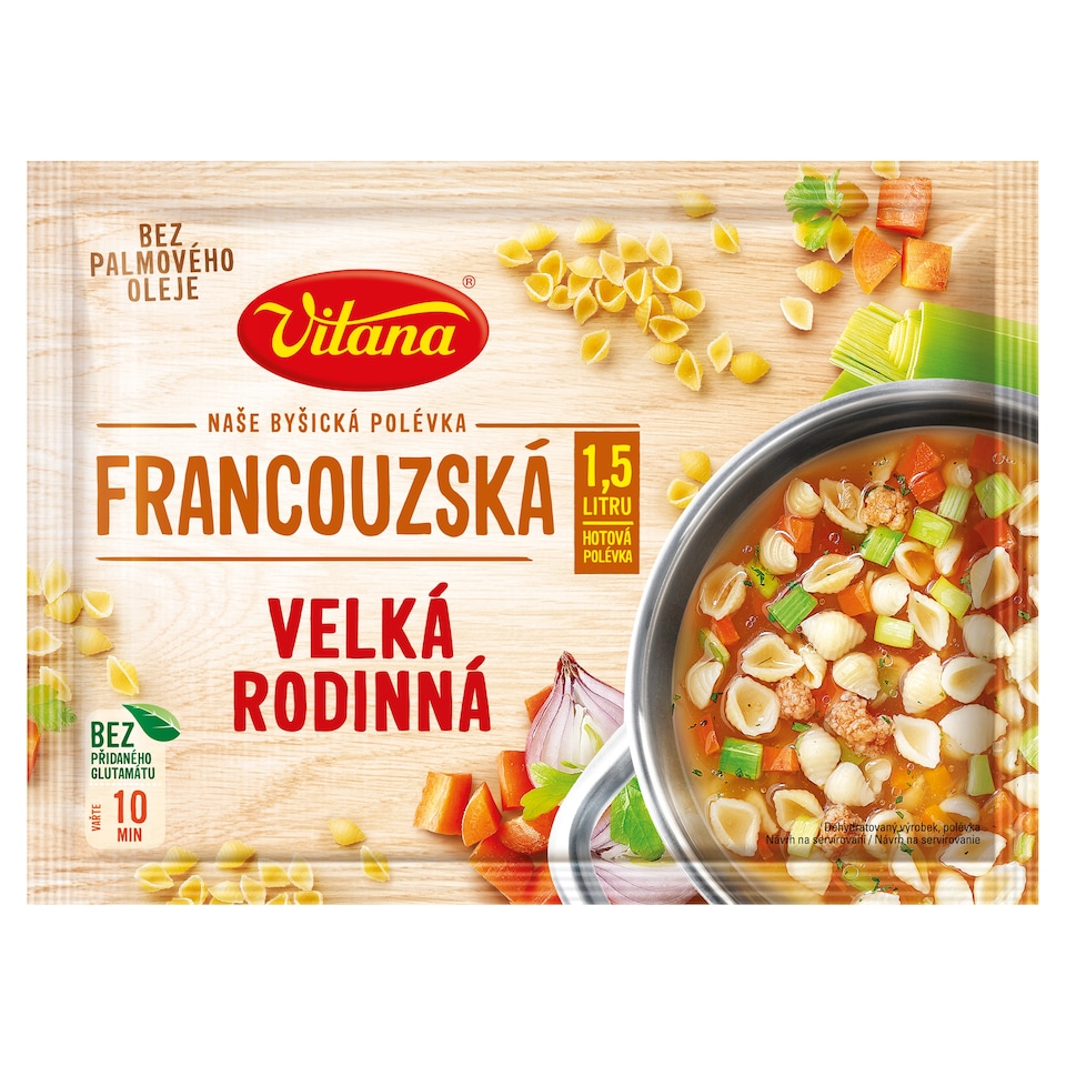 Vitana Naše Byšická polévka Large Family French 100g