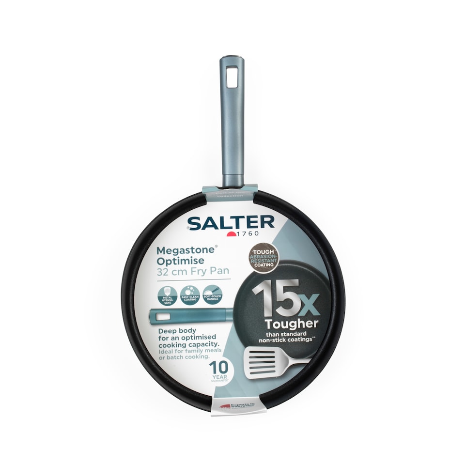 image 1 of Salter Megastone X15 Optimise Frypan 32Cm