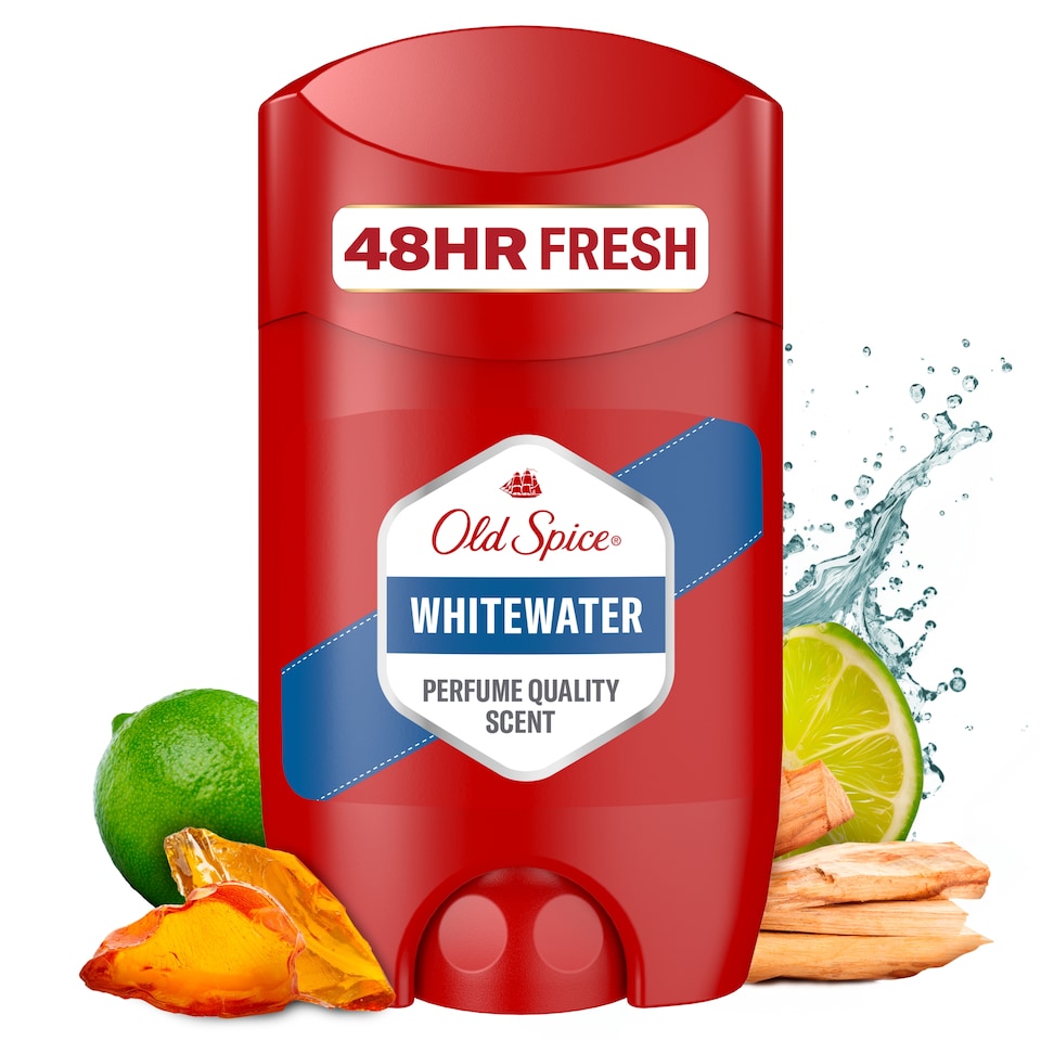 obrázok 1 z Old Spice Whitewater Tuhý Dezodorant Pre Mužov 50 ml