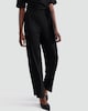 image 2 of F&F Crinkle Wide Leg Co-ord Trousers in Black