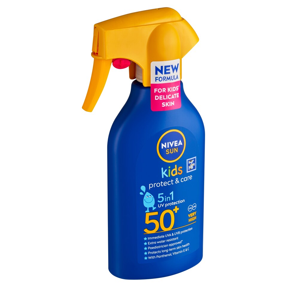 image 1 of Nivea Sun Protect & Care Detský sprej na opaľovanie OF 50+ 270 ml