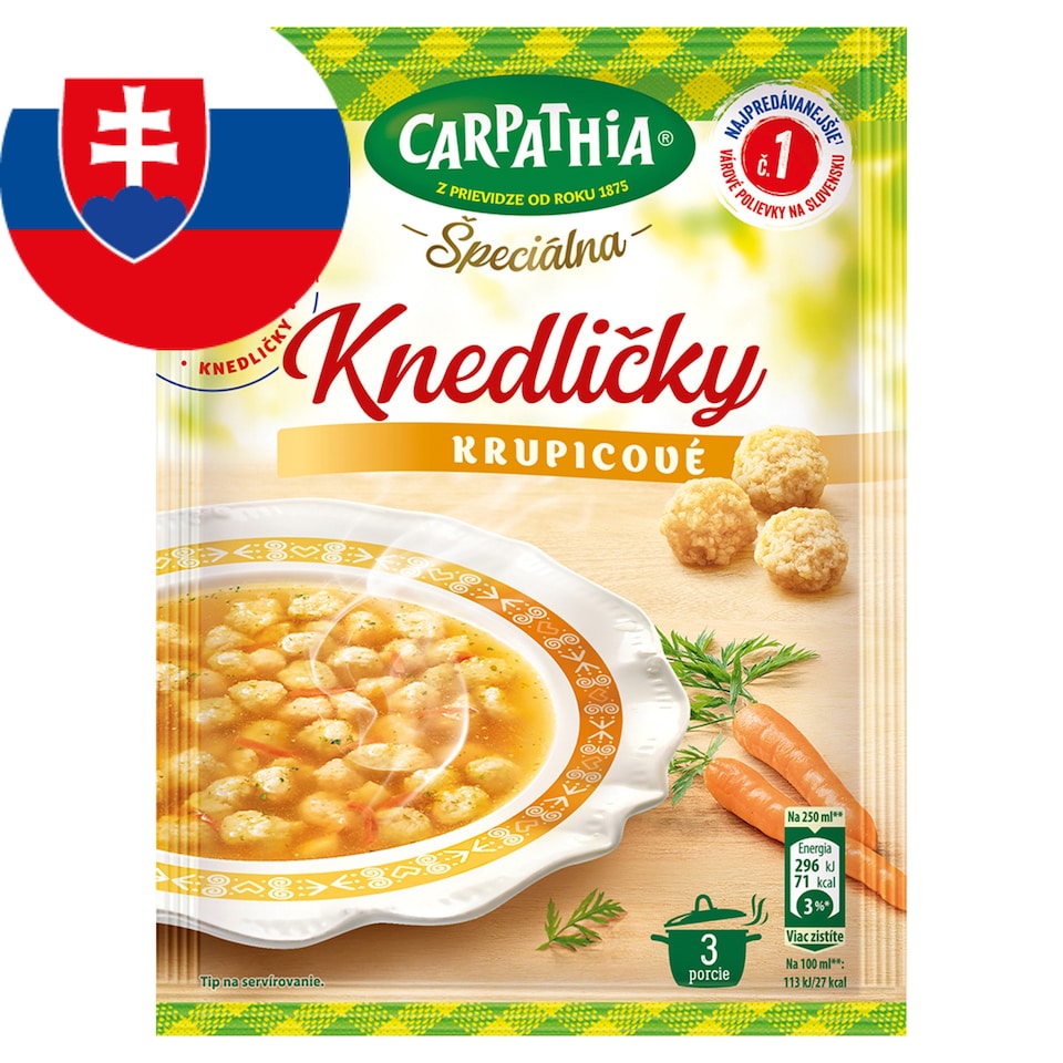 CARPATHIA SPECIAL Soup with Semolina Dumplings Bag 50 g
