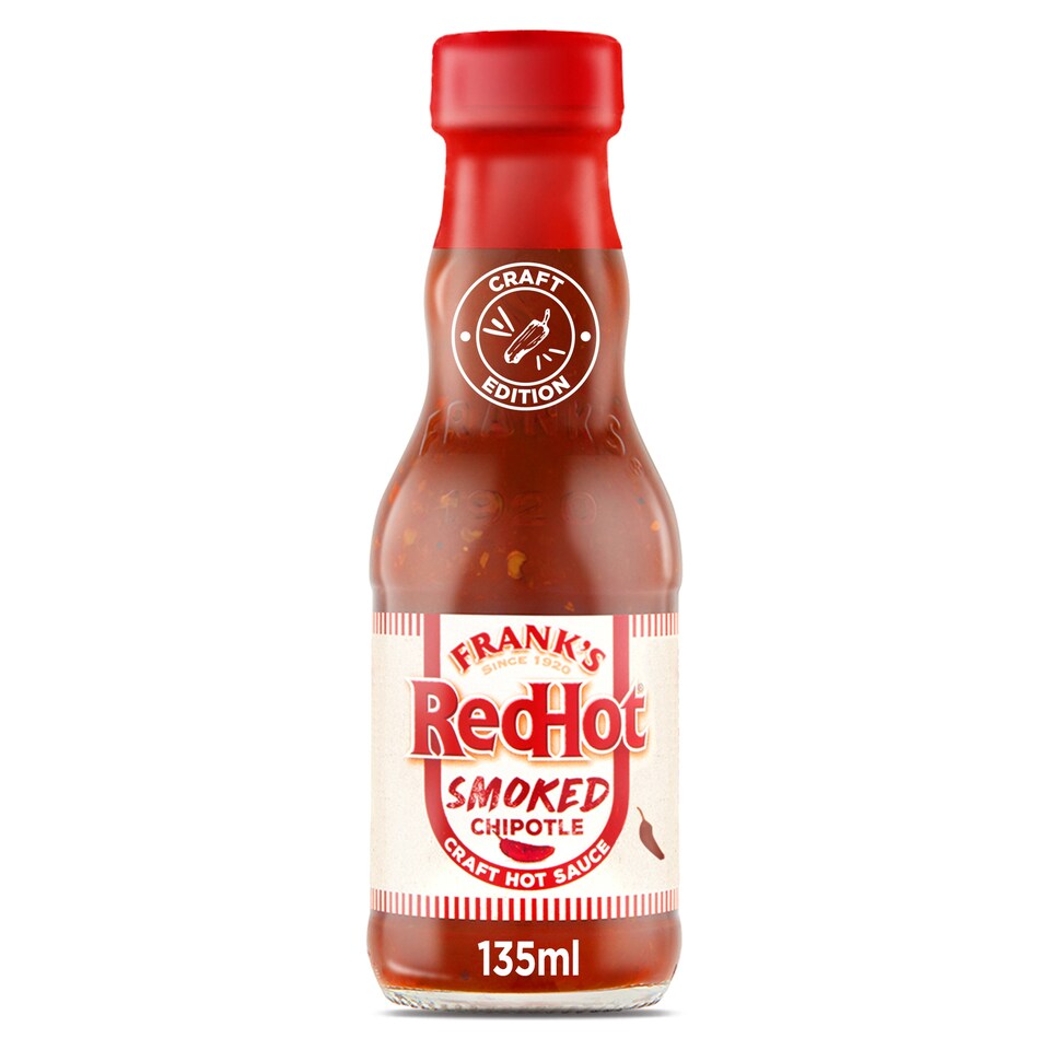 image 1 of Frank's RedHot Smoked Chipotle Craft Hot Sauce 135ml