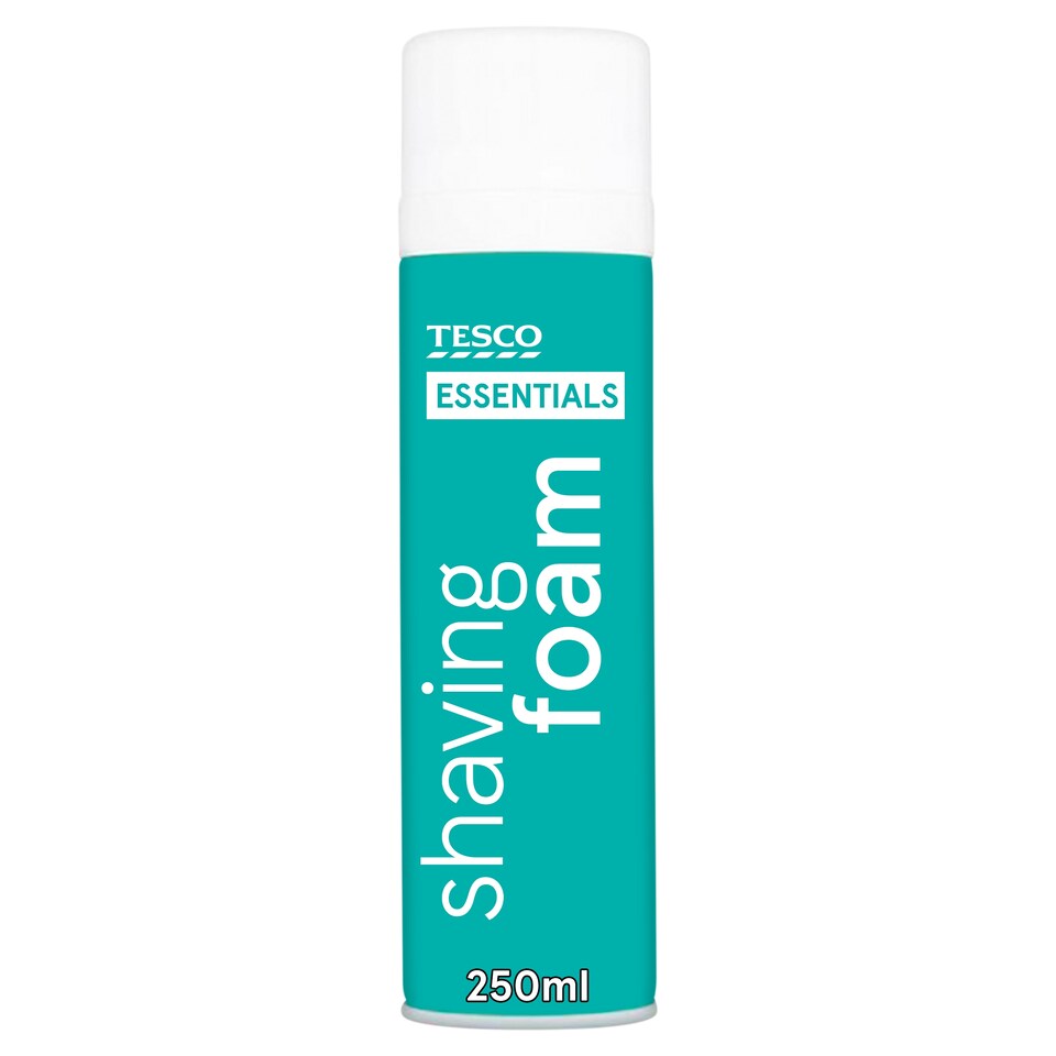 Tesco Essentials Shaving Foam 250Ml