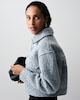 image 1 of F&F Textured Pocket Front Zip Up Jacket in Grey
