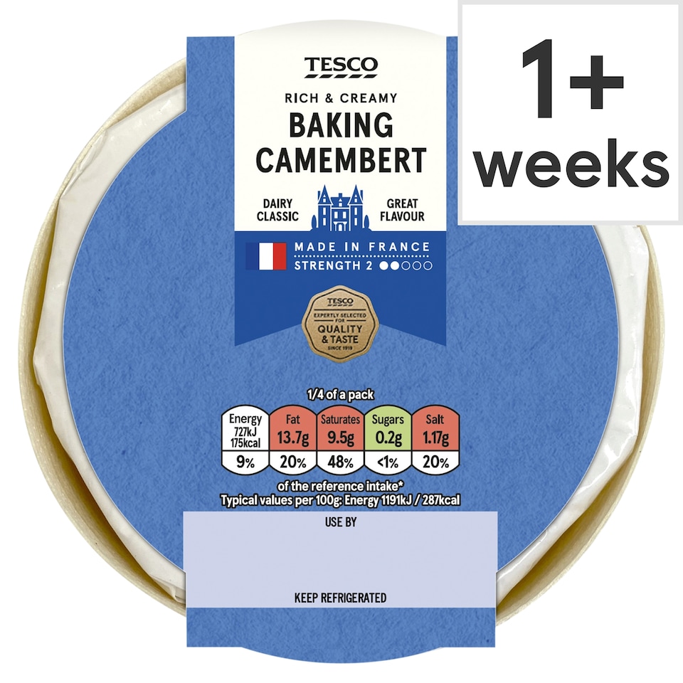 Tesco Plain Baking Camembert 245g