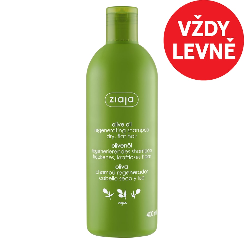 Ziaja Olive Oil Regenerating Shampoo Dry, Flat Hair 400ml