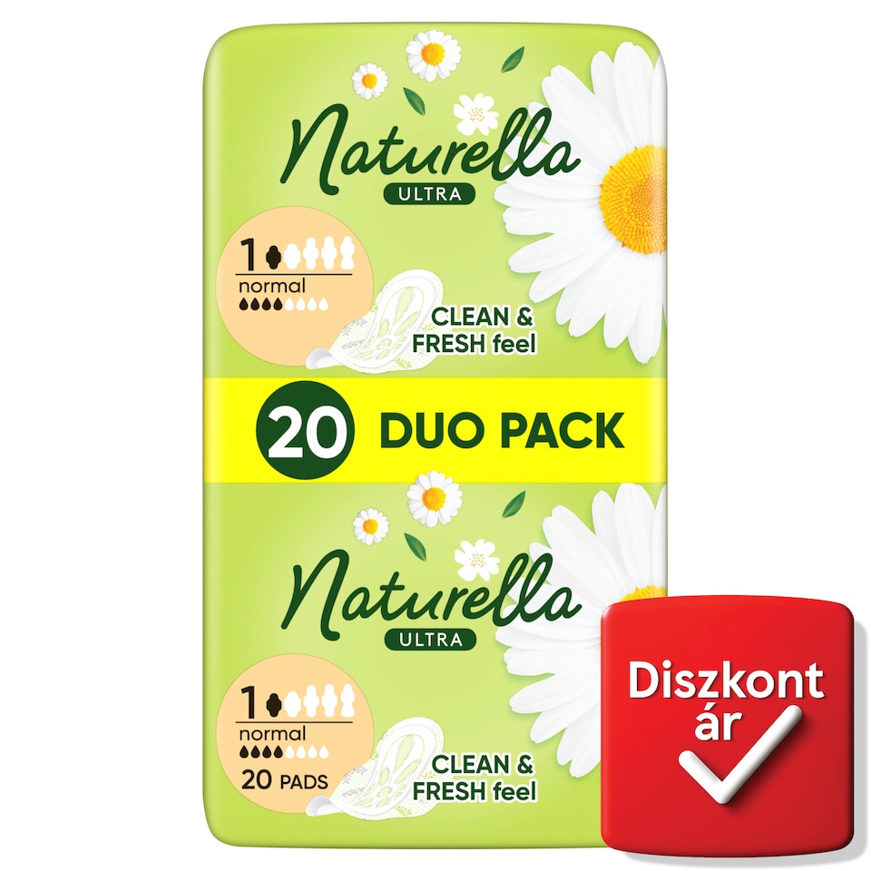 image 1 of Naturella Ultra Normal size 1 Pads With Wings 20