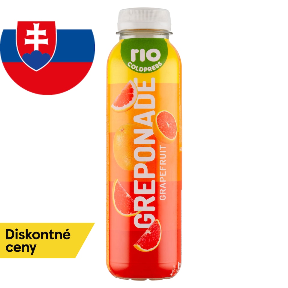 image 1 of Rio Cold Press Greponade Grapefruit 400 ml