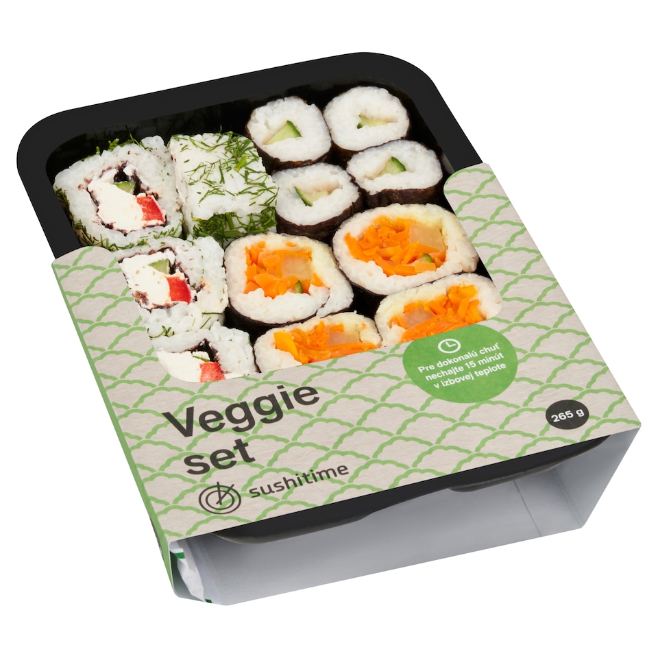 obrázok 1 z Sushitime Veggie set 265 g