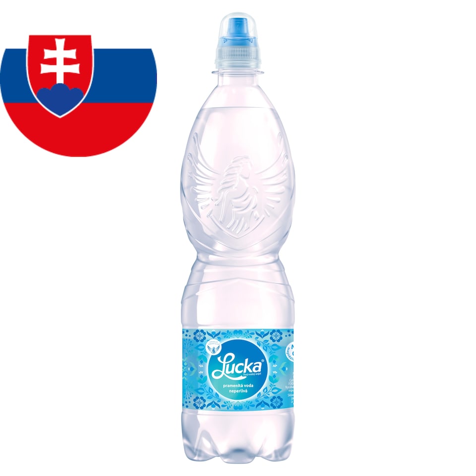 Lucka Tvoj vodný anjel Pramenitá voda neperlivá 0,75 l