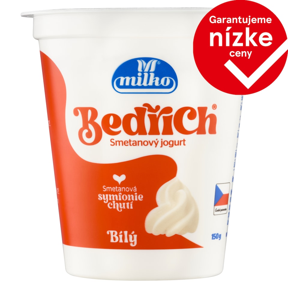 image 1 of Milko Bedřich Creamy White Yogurt 150 g