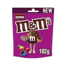 M&M's Brownie Bites Milk Chocolate Pouch Bag 102g