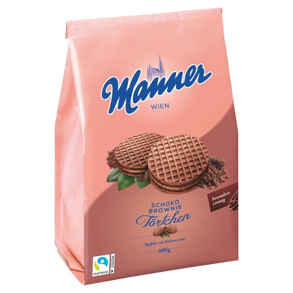 Manner Chrumkavé oplátky s kakaovou náplňou 400 g