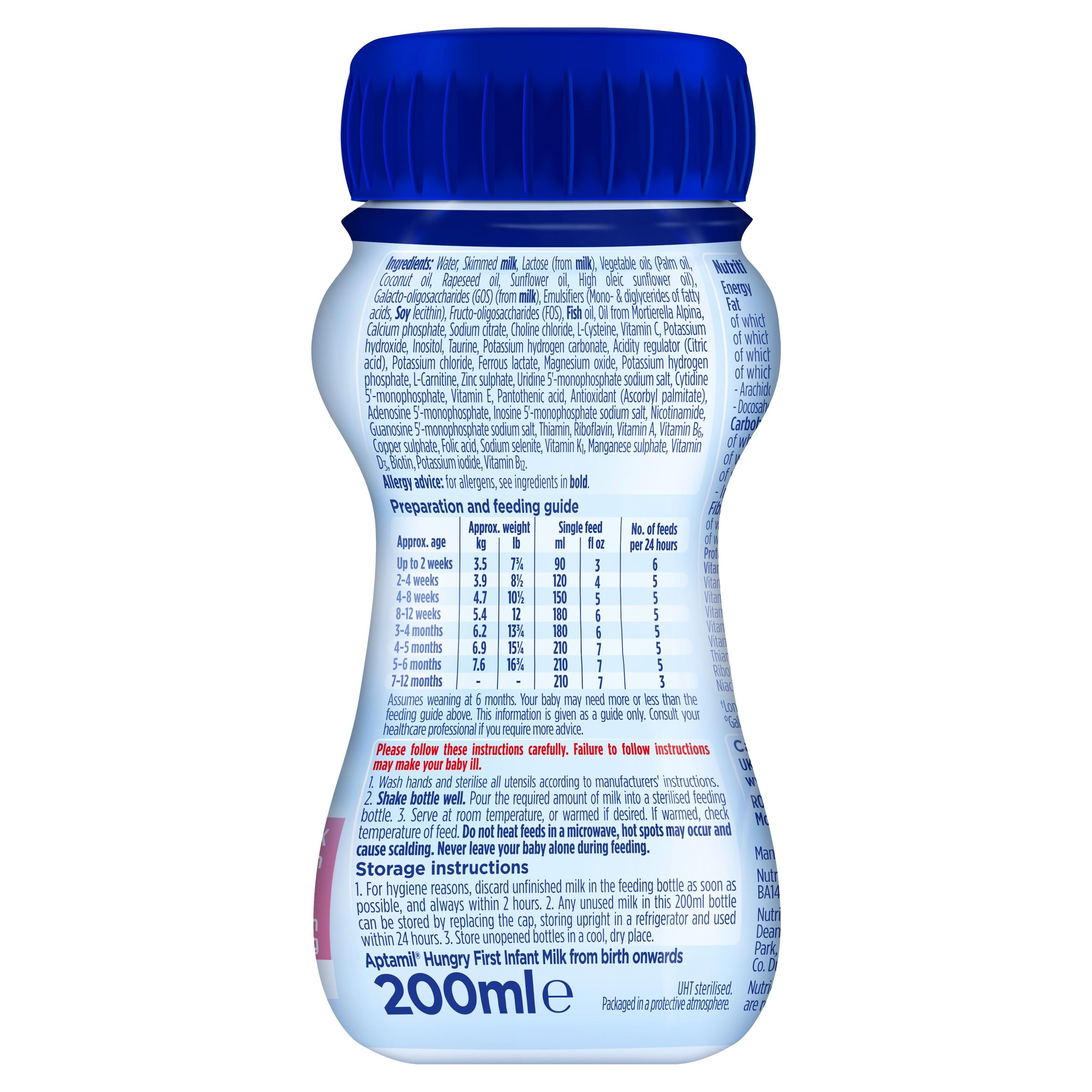 hipp organic hungry baby milk tesco