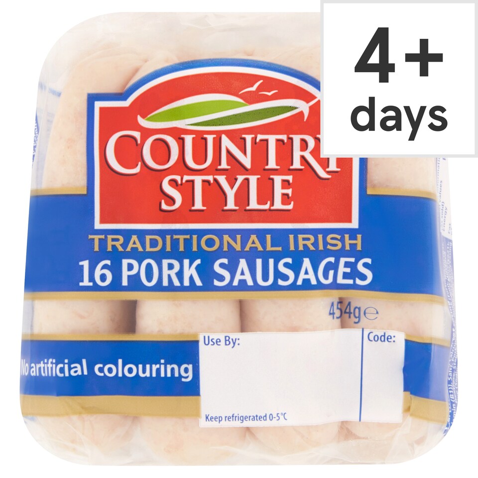 Country Style Pork Sausages 454G