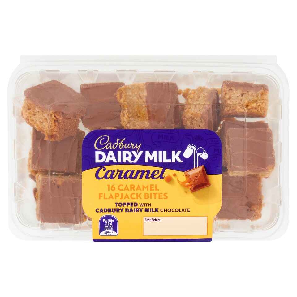 Cadbury Dairy Milk Caramel 16 Flapjack Bites