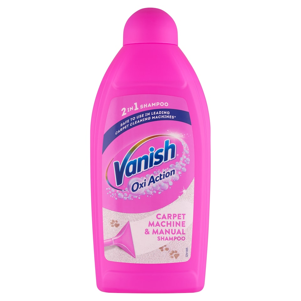 Vanish Oxi Action gépi szőnyeg- és kárpittisztító sampon 500 ml  1. kép