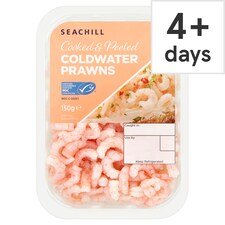 Seachill Cooked & Peeled Coldwater Prawns 150g