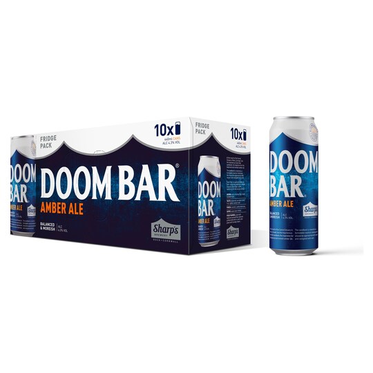 Sharps Doom Bar Amber Ale 10X440ml Tesco Groceries