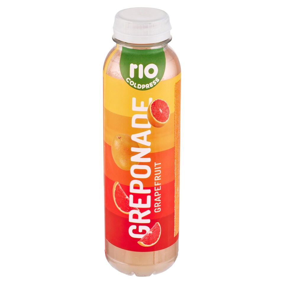 RIO Greponade szénsavmentes gyümölcsital közvetlenül hidegen préselt grapefruitból 400 ml  1. kép