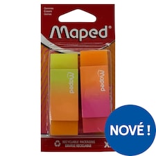 Maped Neon Eraser 2 pcs