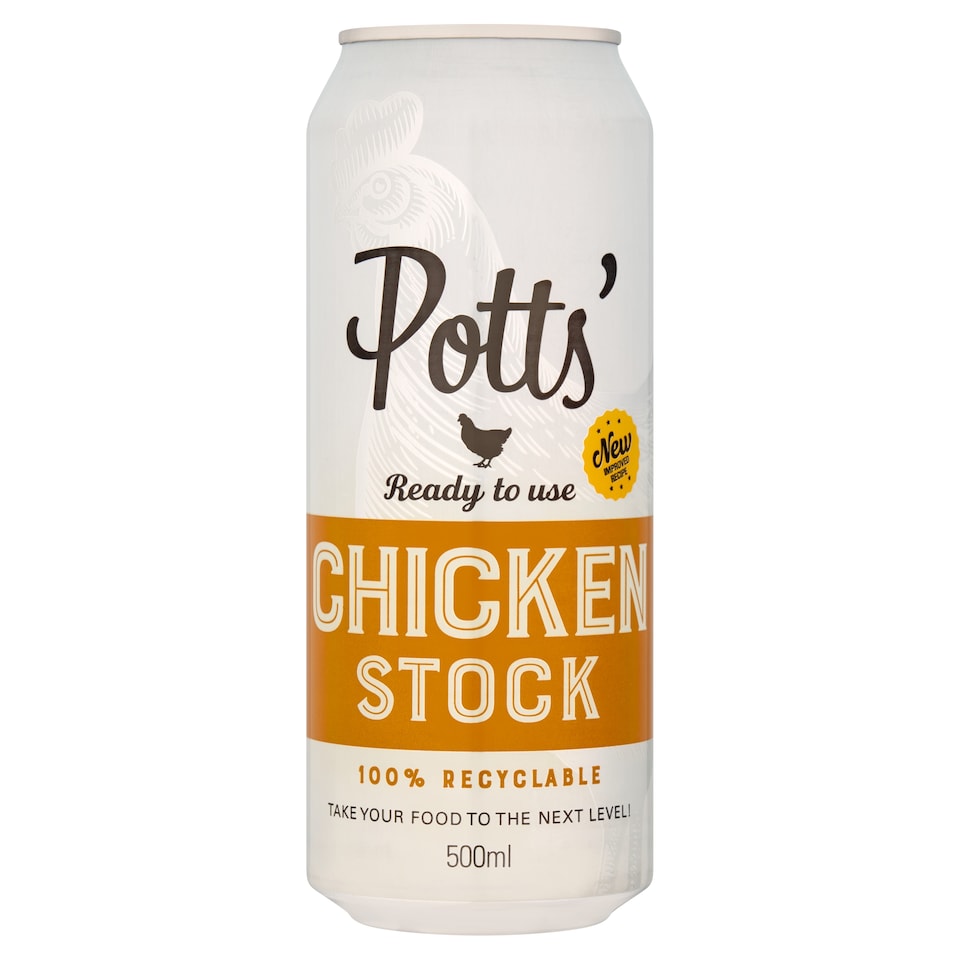Potts Chicken Stock 500Ml